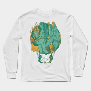 Mountain Green Virgo Beauty Long Sleeve T-Shirt